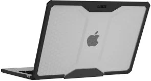 Фото: Чохол UAG for Macbook Air 13.6 M2/M3/M4/M5 - Plyo Ice/Black (134007114340) № 9 | KTC