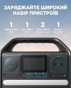 Зарядна станція Anker 521 PowerHouse 256Wh