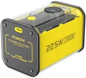 Фото: Батарея універсальна BYZ W90 20000mAh 22.5W Yellow (BYZ-W90-Y) № 3 | KTC