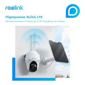 Камера Reolink Go PT Plus