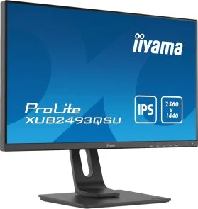 Фото: Монітор iiyama XUB2493QSU-B1 Black - 23.8" IPS / 2560×1440 / 60 Гц / Pivot / HAS № 2 | KTC