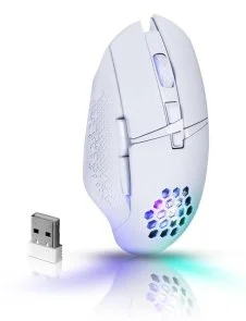 Фото: Миша Defender Glory GM-514 Wireless White (52513) № 4 | KTC