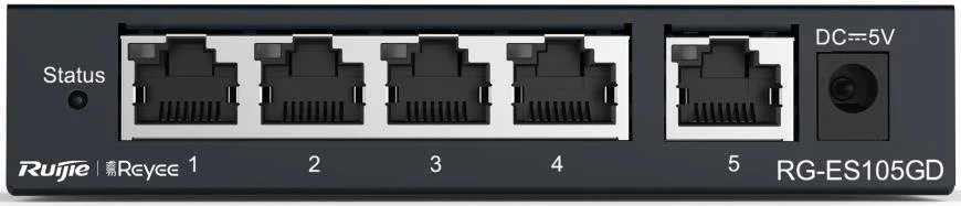 Фото: Комутатор Ruijie RG-ES105GD № 2 | KTC
