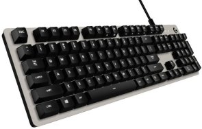  Клавіатура Logitech G413 Mechanical Gaming Keyboard US International USB Silver (920-008476)