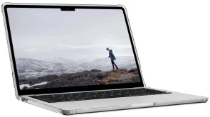 Фото: Чохол UAG for Macbook Pro 13.3 2020-2021 M1/ 2022 M2 - U Lucent Ice/Black (134006114340) № 7 | KTC