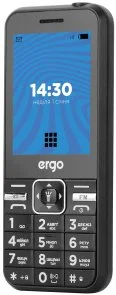 Фото: Мобільний телефон ERGO E281 Black (E281 black) № 3 | KTC