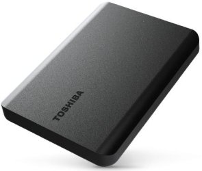 Зовнішній HDD Toshiba Canvio Basics 2022 2TB Black (HDTB520EK3AA)