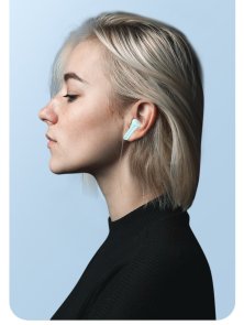 Навушники Usams BU12 Earbuds BU Series Series Green (BHUBU03)