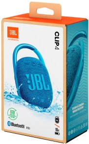 Портативна колонка JBL Clip 4 Eco Blue (JBLCLIP4ECOBLU)