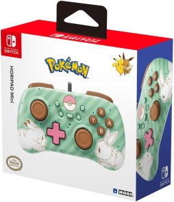 Геймпад Hori Horipad Mini Pikachu Eevee Nintendo Switch Green (873124009040)