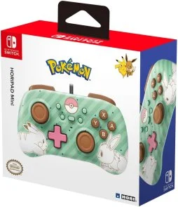 Фото: Геймпад Hori Horipad Mini Pikachu Eevee Nintendo Switch Green (873124009040) № 6 | KTC