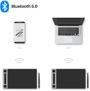 Фото: Графічний планшет Huion Inspiroy Dial 2 Q630M № 8 | KTC