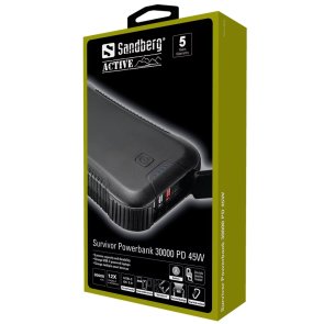  Батарея універсальна Sandberg Survivor 30000mAh QC 45W (420-48)