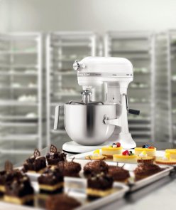 Планетарний міксер KitchenAid Mixer bowl-lift 6.9L - Heavy Duty 5KSM7591X White (5KSM7591XEWH)