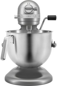 Планетарний міксер KitchenAid Mixer bowl-lift 6.9L - Heavy Duty 5KSM7591X Silver (5KSM7591XESL)