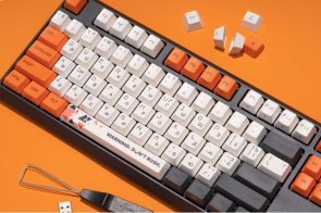 Клавіатура Varmilo VCS87 Awake Cherry Mx Silent Red UKR/ENG/RU (A05A006A6A0A17A006)