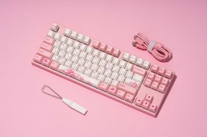 Клавіатура Varmilo VEA87 Sakura R2 EC Daisy V2 UKR/ENG/RU (A33A027A8A3A17A024)