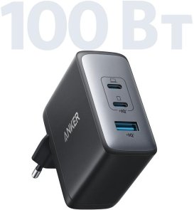 Зарядний пристрій Anker PowerPort 736 Nano II Black (A2145G11)