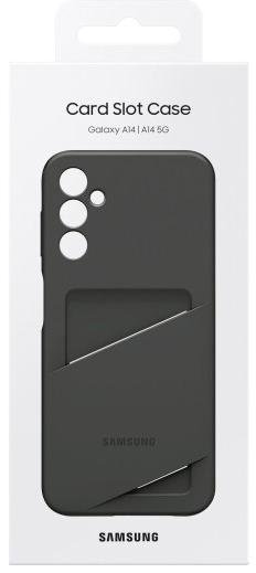 Чохол Samsung for Galaxy A14 A146 - Card Slot Case Black (EF-OA146TBEGRU)