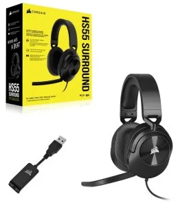 Фото: Гарнітура Corsair HS55 Surround Black (CA-9011265-EU) № 5 | KTC