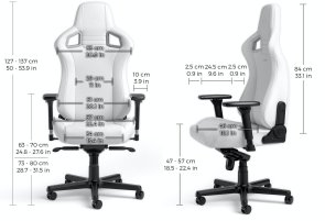 Крісло Noblechairs Epic White Edition (NBL-EPC-PU-WED)