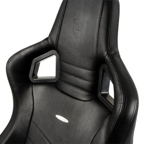  Крісло Noblechairs Epic Series Black (REAL LEATHER BLACK)