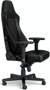 Крісло Noblechairs Hero PU AL Black/Gold (GAGC-116)