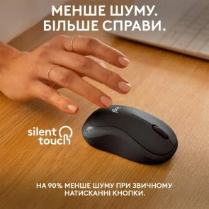 Фото: Миша Logitech M240 Silent Graphite (910-007119) № 7 | KTC