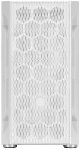 Корпус SILVER STONE Fara H1M White with window (SST-FAH1MW-G)