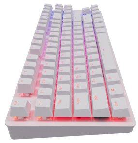 Клавіатура Dark Project One KD87A Mech. g3ms Sapphire ENG/UA/RU White (DPO-KD-87A-100300-GMT)