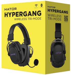 Гарнітура Hator Hypergang Tri-mode Wireless Black (HTA-850)