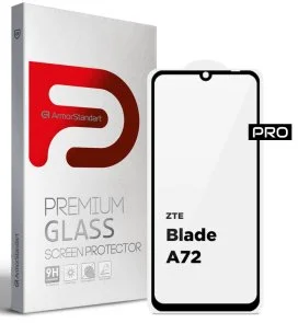 Фото: Захисне скло ArmorStandart for ZTE Blade A72 4G - Pro Black (ARM63118) № 3 | KTC
