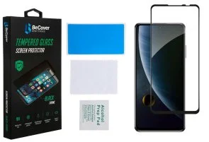 Фото: Захисне скло BeCover for ZTE Blade V30 - Black (706914) № 2 | KTC