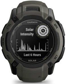 Смарт годинник Garmin Instinct 2X Solar Moss (010-02805-05)