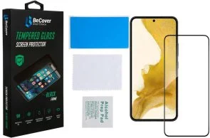 Фото: Захисне скло BeCover for Samsung Galaxy S22 S901 - Black (707314) № 2 | KTC