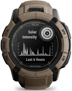 Смарт годинник Garmin Instinct 2X Solar Tactical Edition Coyote Tan (010-02805-02)