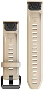Фото: Ремінець Garmin for Fenix 7S - 20mm QuickFit Silicone Limestone (010-13102-08) № 2 | KTC