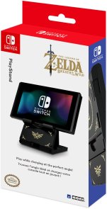 Підставка Hori PlayStand for Nintendo Switch - Zelda Edition Black (NSW-085U)