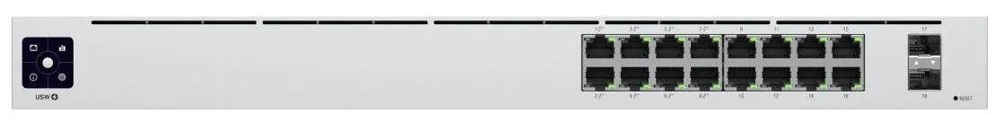 Фото: Комутатор Ubiquiti UniFi Switch 16 PoE G2 (USW-16-POE) № 2 | KTC