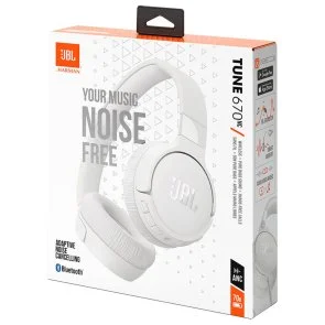 Фото: Навушники JBL Tune 670 NC White (JBLT670NCWHT) № 7 | KTC