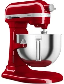 Фото: Планетарний міксер KitchenAid Mixer Bowl-Lift 5.6L - Artisan 5KSM60SPX Red (5KSM60SPXEER) № 2 | KTC