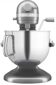 Фото: Планетарний міксер KitchenAid Mixer Bowl-Lift 6.6L - Artisan 5KSM70SHX Medallion Silver (5KSM70SHXEMS) № 3 | KTC
