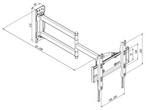 Кронштейн Simpler 28ET Black