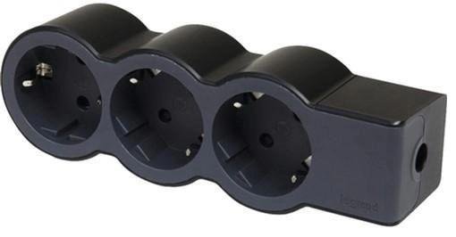 Подовжувач Legrand Standart 3/without cable Black (694574)