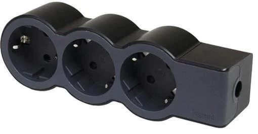 Фото: Мережевий фільтр Legrand Standart 3/without cable Black (694574) № 2 | KTC