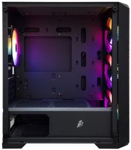 Фото: Корпус 1stPlayer Trilobite T5 Black with window (T5-4F1-BK) № 4 | KTC