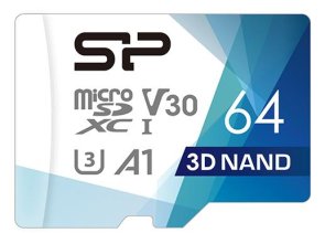 FLASH пам'ять Silicon Power Superior Pro Color UHS-I U3 A1 V30 Micro SDXC 64GB with adapter (SP064GBSTXDU3V20AB)