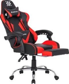 Фото: Крісло Defender Pilot Black/Red (64354) № 4 | KTC