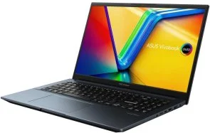 Фото: Ноутбук ASUS Vivobook Pro 15 OLED M6500XV-MA013 Quiet Blue - 15.6" OLED 120 Гц / AMD Ryzen 9 / 7940HS / DDR5 32 ГБ / PCI-E SSD 1 ТБ / GeForce RTX 4060 № 2 | KTC