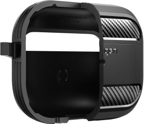 Чохол Spigen for Apple Airpods Pro 2gen - Rugged Armor Black (ACS05482)